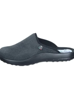 Klassische Hausschuhe in schwarz