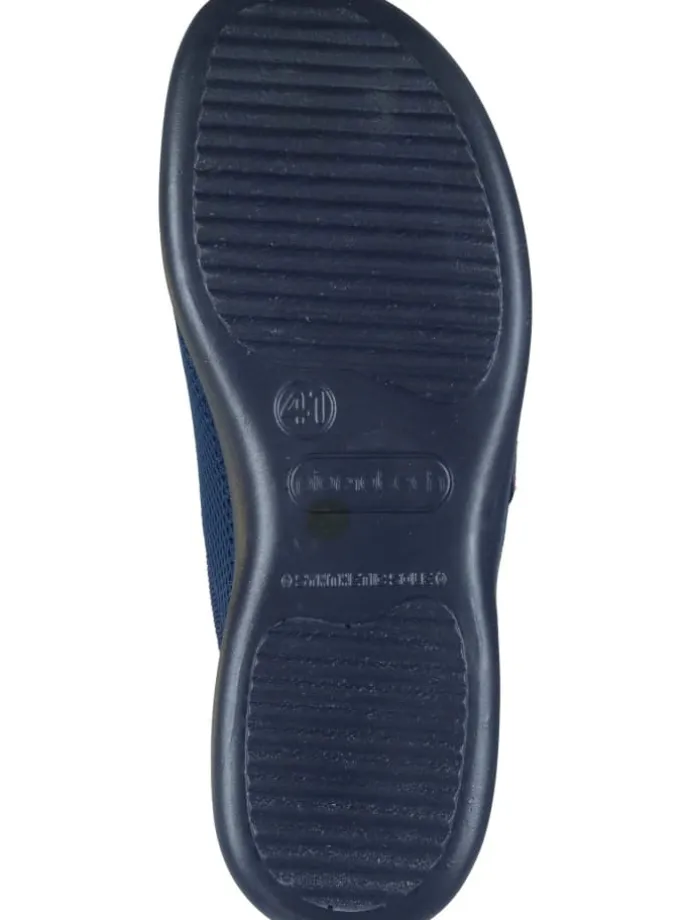 Klassische Hausschuhe in blau