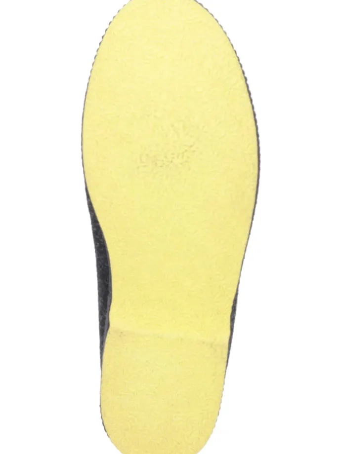 Klassische Hausschuhe in schwarz