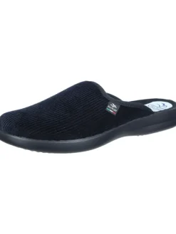 Klassische Hausschuhe in schwarz