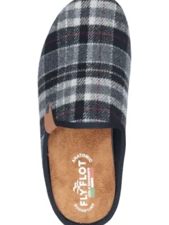 Klassische Hausschuhe in schwarz