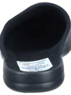 Klassische Hausschuhe in grau