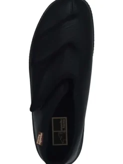 Klassische Hausschuhe in schwarz