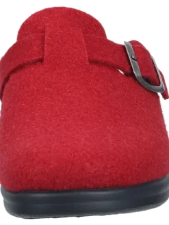 Klassische Hausschuhe in burgund