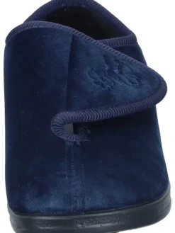 Klassische Hausschuhe in blau