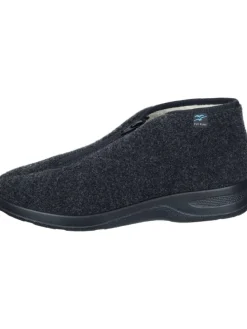 Klassische Hausschuhe in schwarz