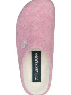 Klassische Hausschuhe in rosa