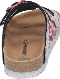 Klassische Pantoletten in multi