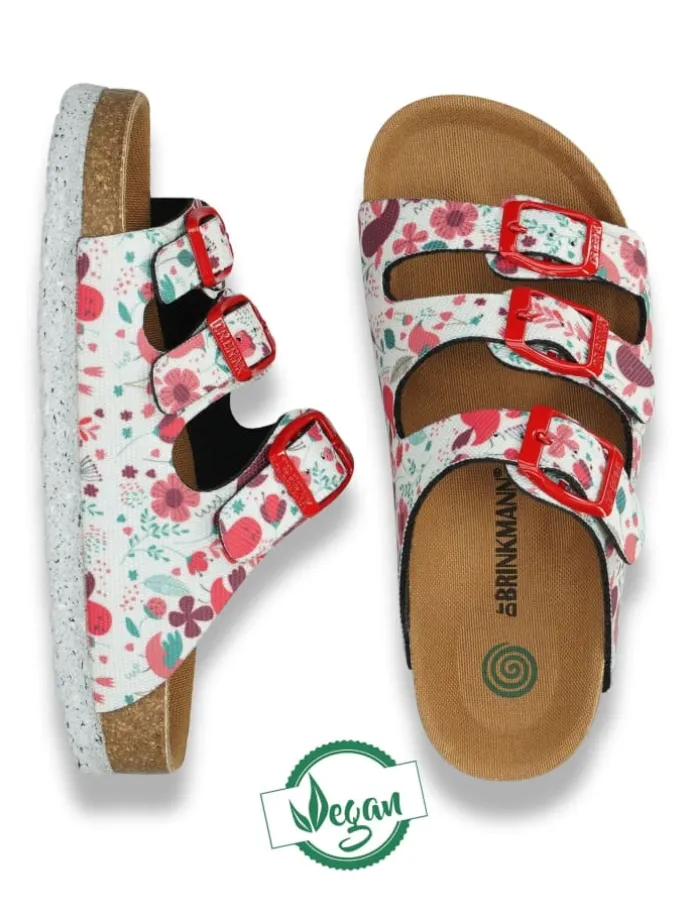 Klassische Pantoletten in multi