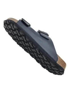 Klassische Pantoletten in Blau