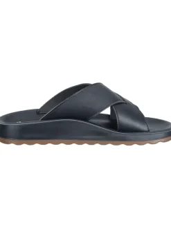 Klassische Pantoletten in schwarz