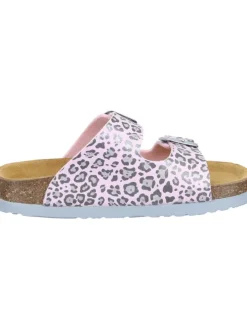 Klassische Pantoletten in rosa