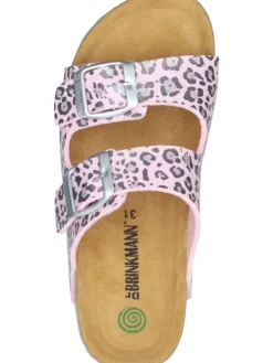 Klassische Pantoletten in rosa