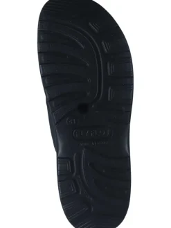 Klassische Pantoletten in schwarz