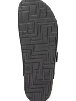 Klassische Pantoletten in schwarz