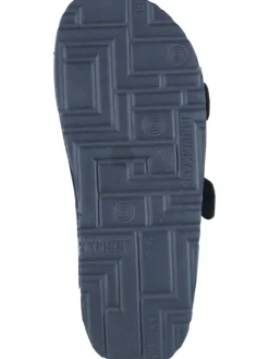 Klassische Pantoletten, Klassische Hausschuhe in anthrazit