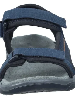 Klassische Sandaletten in blau