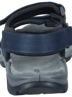 Klassische Sandaletten in blau