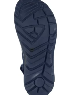 Klassische Sandaletten in blau