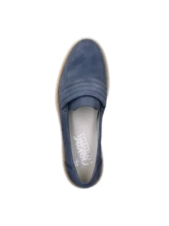 Klassische Slipper in Blau