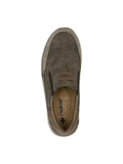 Klassische Slipper in Braun