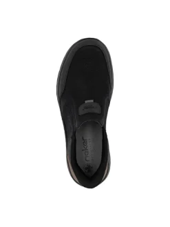 Klassische Slipper in Schwarz