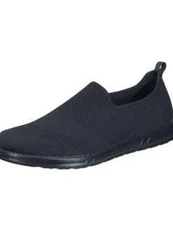 Klassische Slipper in schwarz