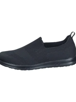 Klassische Slipper in schwarz