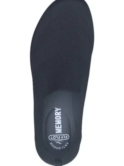 Klassische Slipper in schwarz