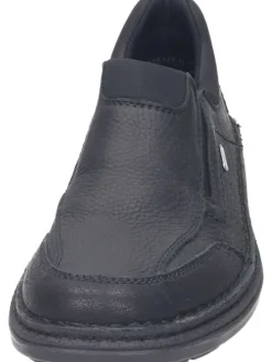 Klassische Slipper in schwarz/schwarz/schwarz