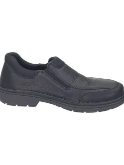 Klassische Slipper in schwarz/schwarz/schwarz