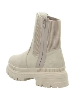 Klassische Stiefelette in beige