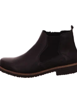 Klassische Stiefelette in schwarz