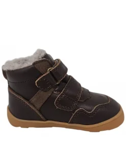 Klettschuh Barefoot Becky TEX in Braun