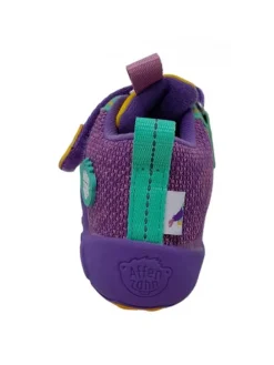 Klettschuh Kreativ Knit Happy Tukan in Lila