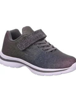 Klettschuhe in metallic