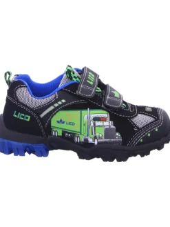 Klettschuhe in schwarz