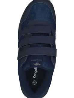 Klettverschluss-Schuhe in dk navy/grey