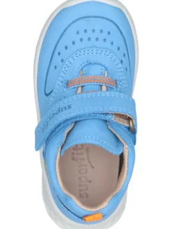 Klettverschluss-Schuhe in Hellblau