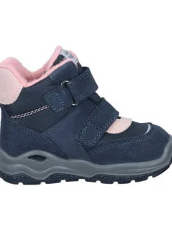 Klettverschluss-Schuhe, Winterstiefel in navy/blu