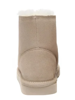 Knöchel Hausschuhe Owl in Sand