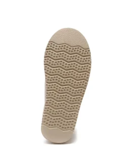 Knöchel Hausschuhe Owl in Sand