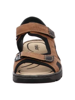 Komfort Sandalen in Braun