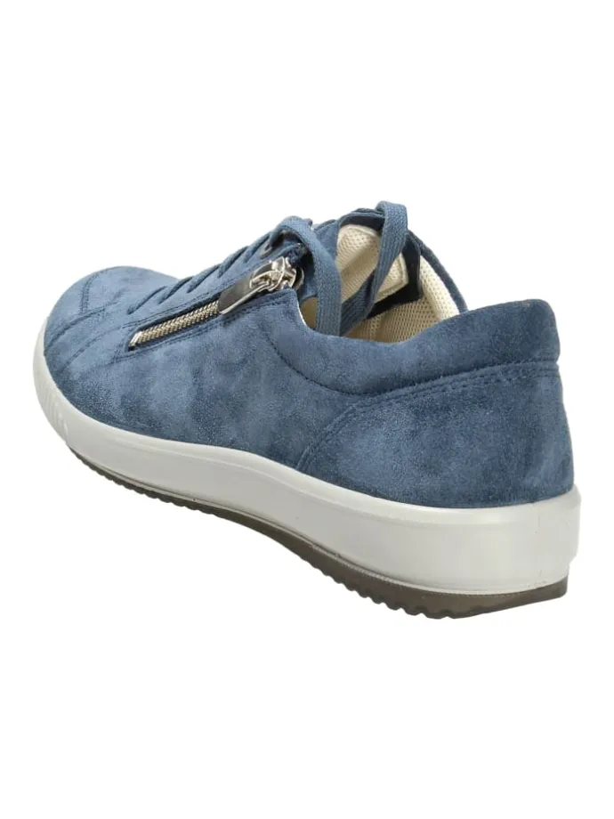 Komfort Schnürschuhe in Blau