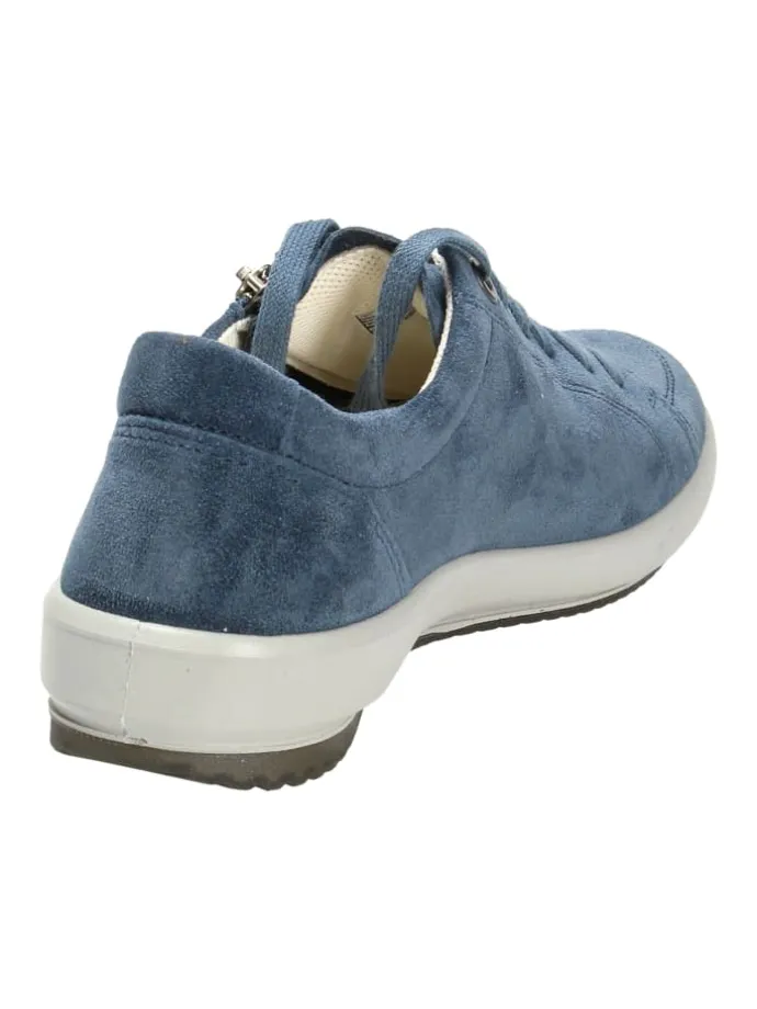 Komfort Schnürschuhe in Blau