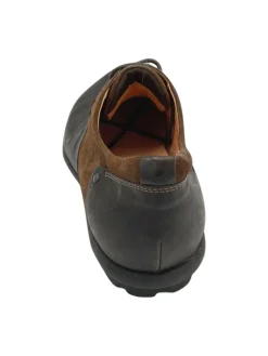 Komfort Schnürschuhe in Braun