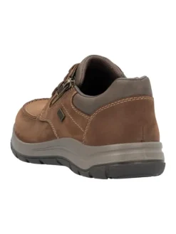 Komfort Schnürschuhe in Braun