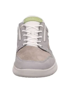 Komfort Schnürschuhe in Grau