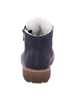 Komfort Schnürschuhe in Grau