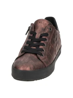 Komfort Schnürschuhe in Rot